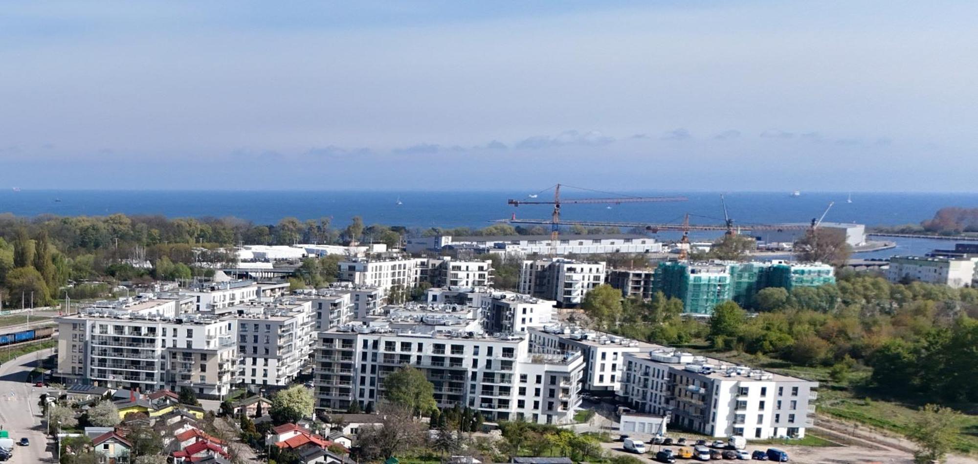 77 Flou Przystan Letnica, Parking & 800m Plaza Huoneisto
