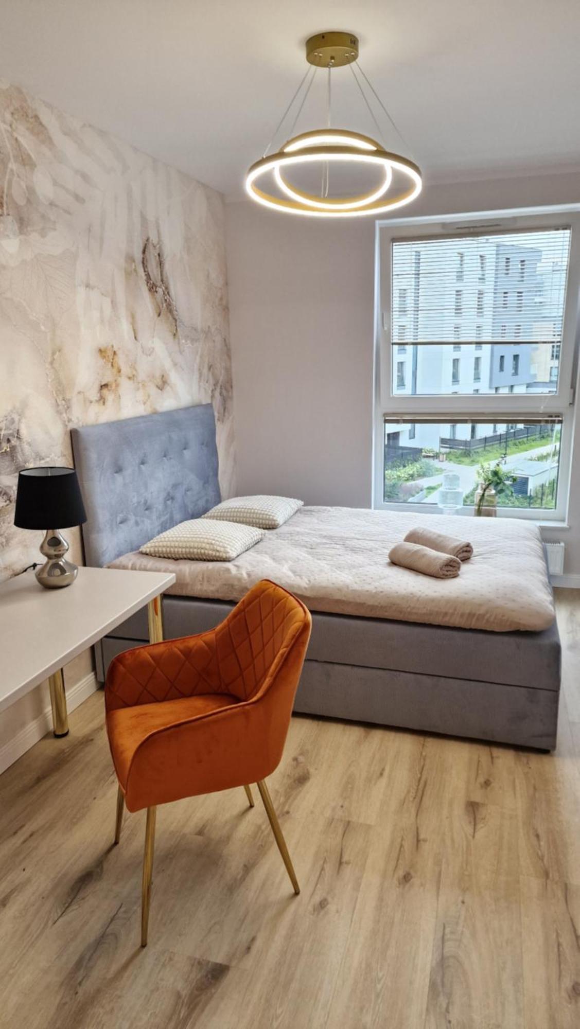 Huoneisto 77 Flou Przystan Letnica, Parking & 800m Plaza Gdańsk