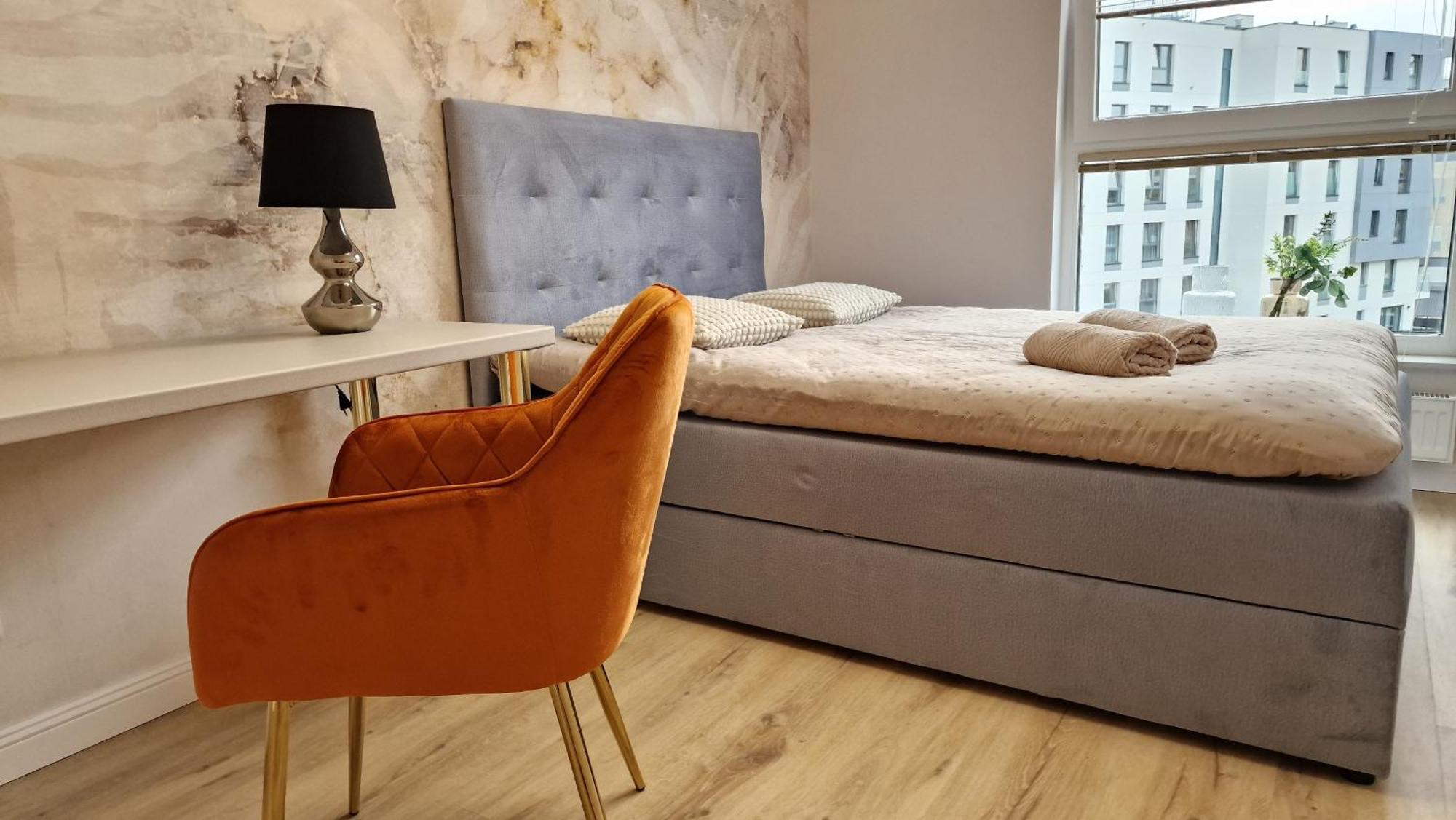 77 Flou Przystan Letnica, Parking & 800m Plaza Huoneisto